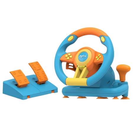 PXN V3 Pro Steering Wheel Bluw-Orange